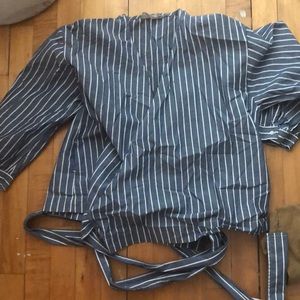 Everlane Wrap Blouse